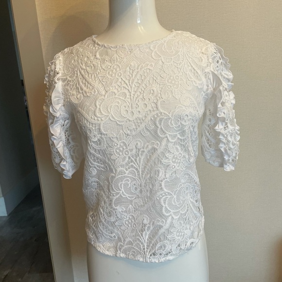 Express Lace Blouse - Picture 1 of 5